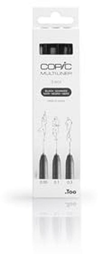 Multiliner Bruin 0,1 Mm – Professionele Fineliner Met Water- En Alcoholbestendige Pigmentinkt, Voor Schetsen, Illustraties En Contouren