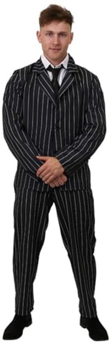 Mannen Gangster Kostuum XXL - Elegant en Comfortabel Voor Feesten