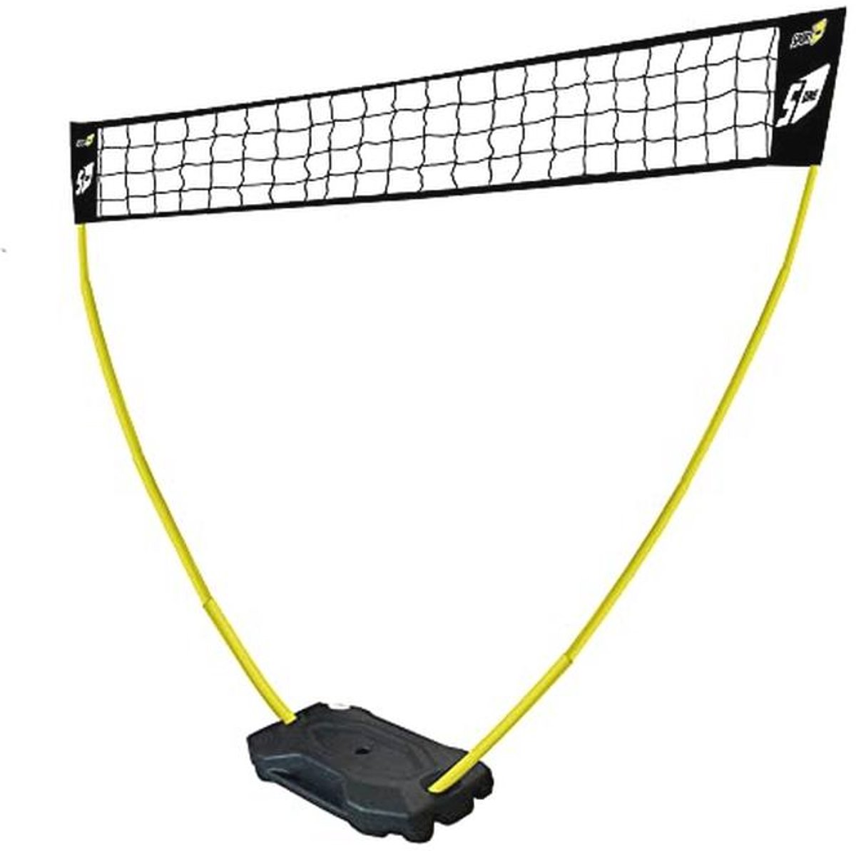 Multifunctioneel Beach Volley- en Tennisnet voor Kinderen - Verstelbare Hoogte tot 2.25m voor Buitensport
