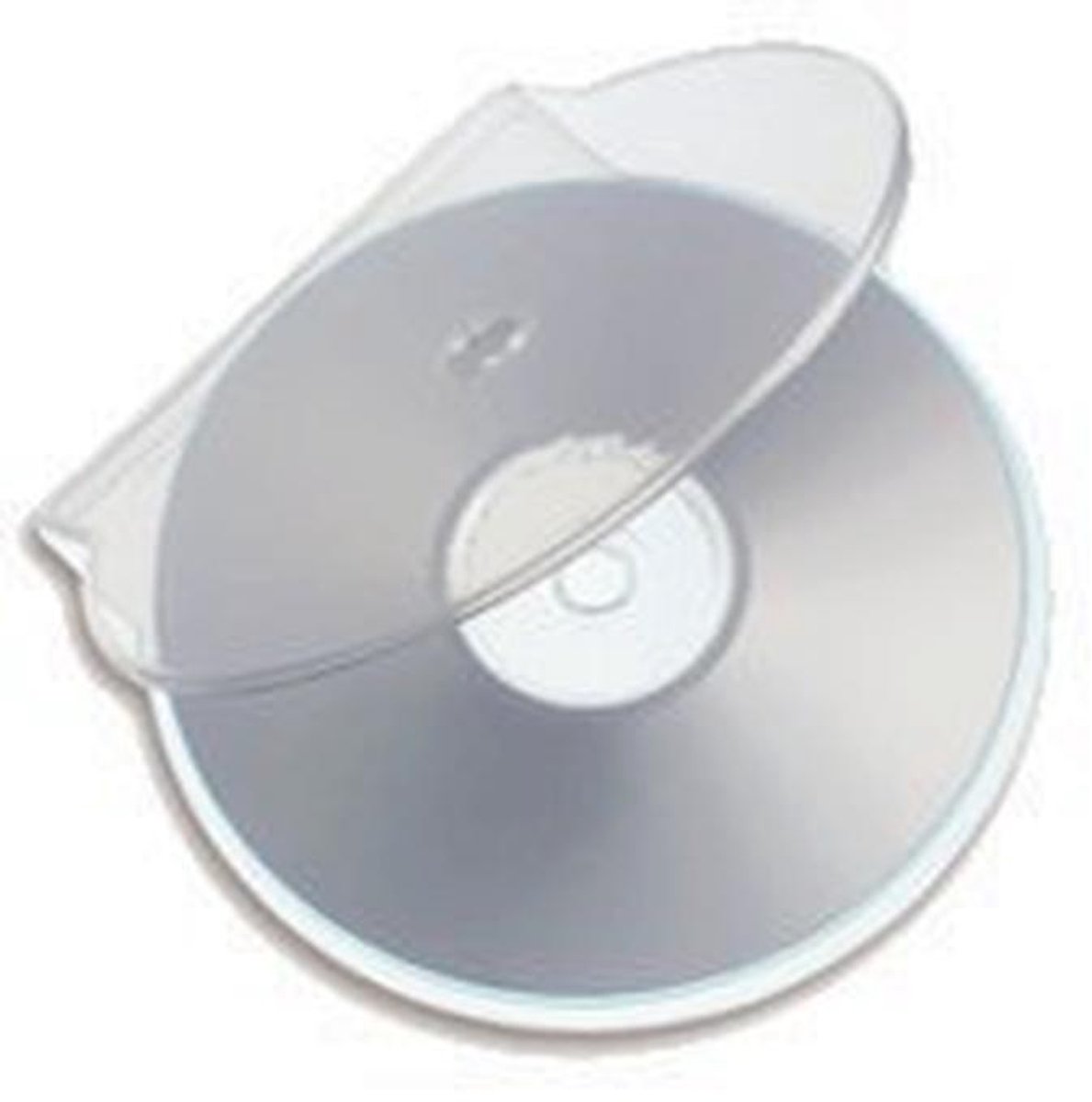 5 x CD Clear Clam Shell Opbergkoffers voor 1 Schijf