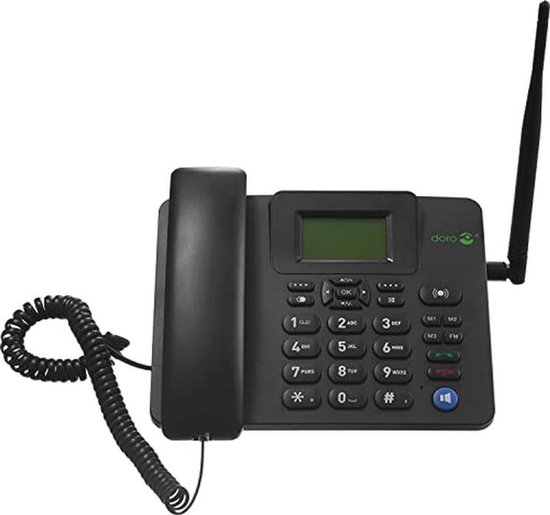 Téléphone Fixe Sans Fil Zwart avec Fonctionnalités Pratiques bol — free download