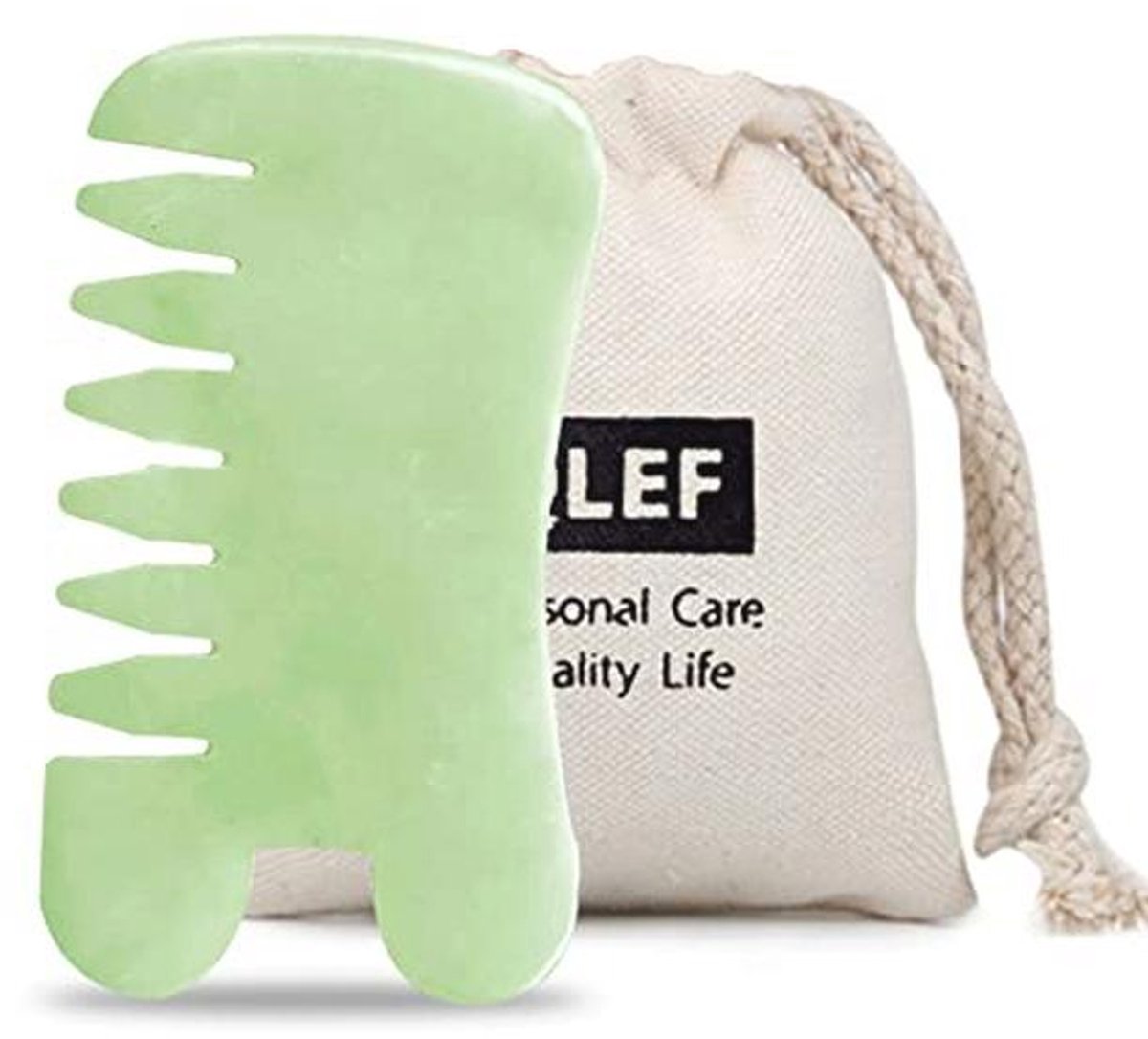 Jade Gua Sha Massage Gereedschap - Handgemaakt Acupunctuur en Triggerpoint Therapie