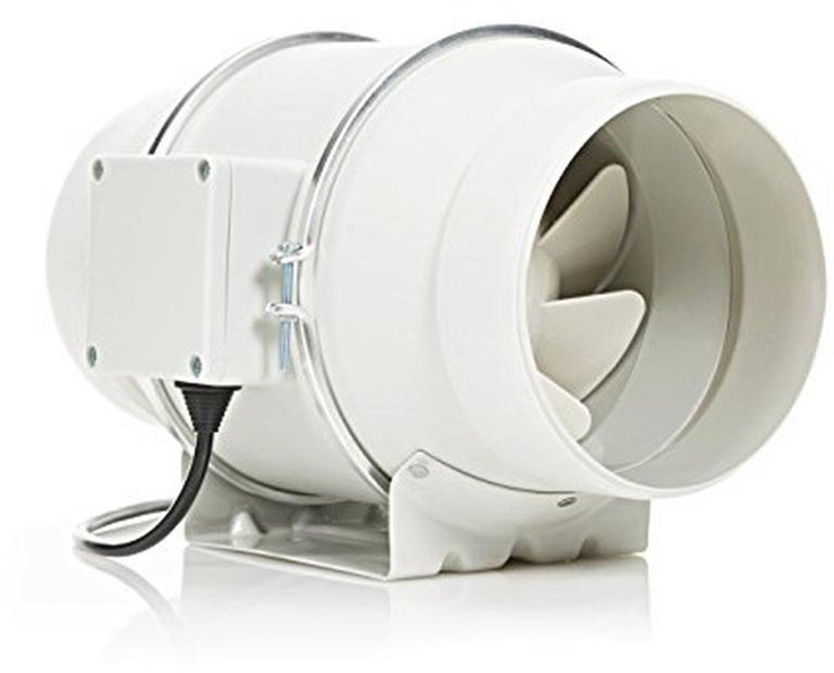 Industriële Inline Afzuigventilator 150 mm - Energie-efficiënte Kanaalventilator voor Optimale Ventilatie