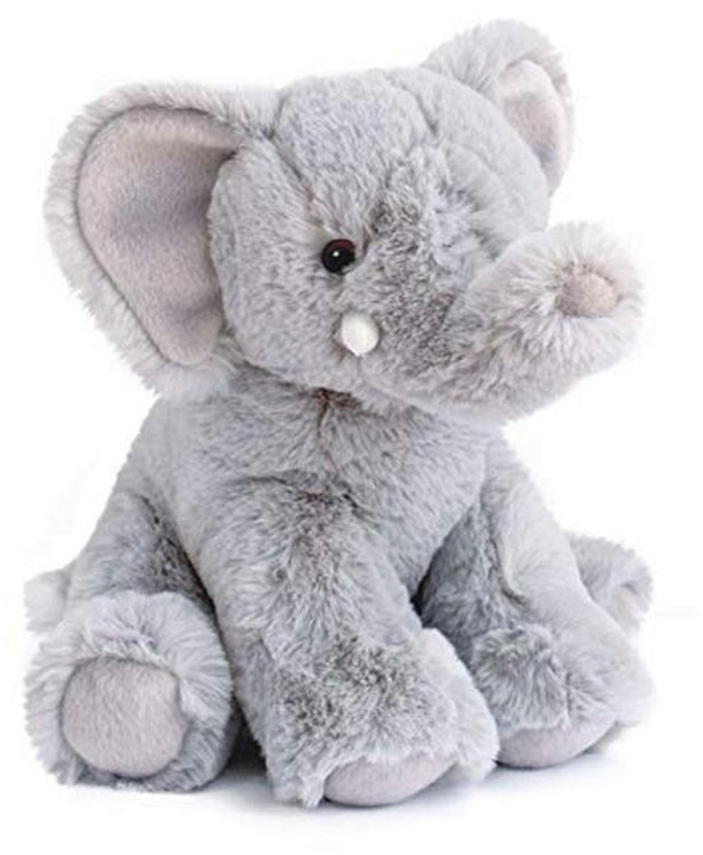 Pluche Olifant Knuffel - 25 cm, Grijs