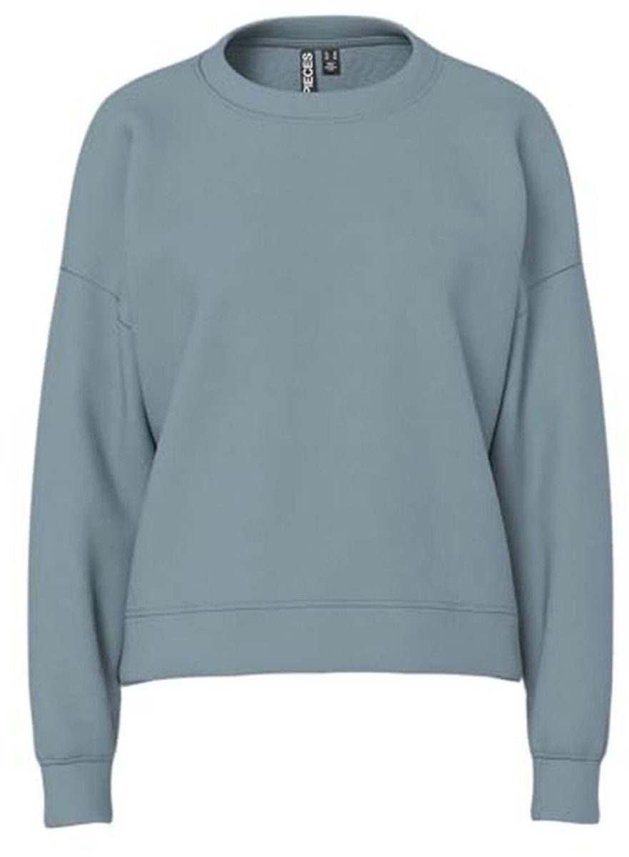 Dames Sweatshirt met Lange Mouwen en Ronde Hals