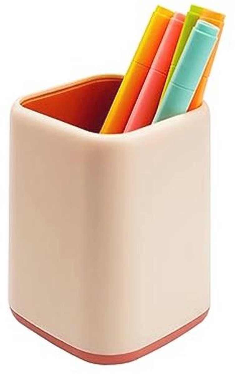Stylish Pencil Holder and Makeup Brush Organizer - Scandinavian Design in Pink