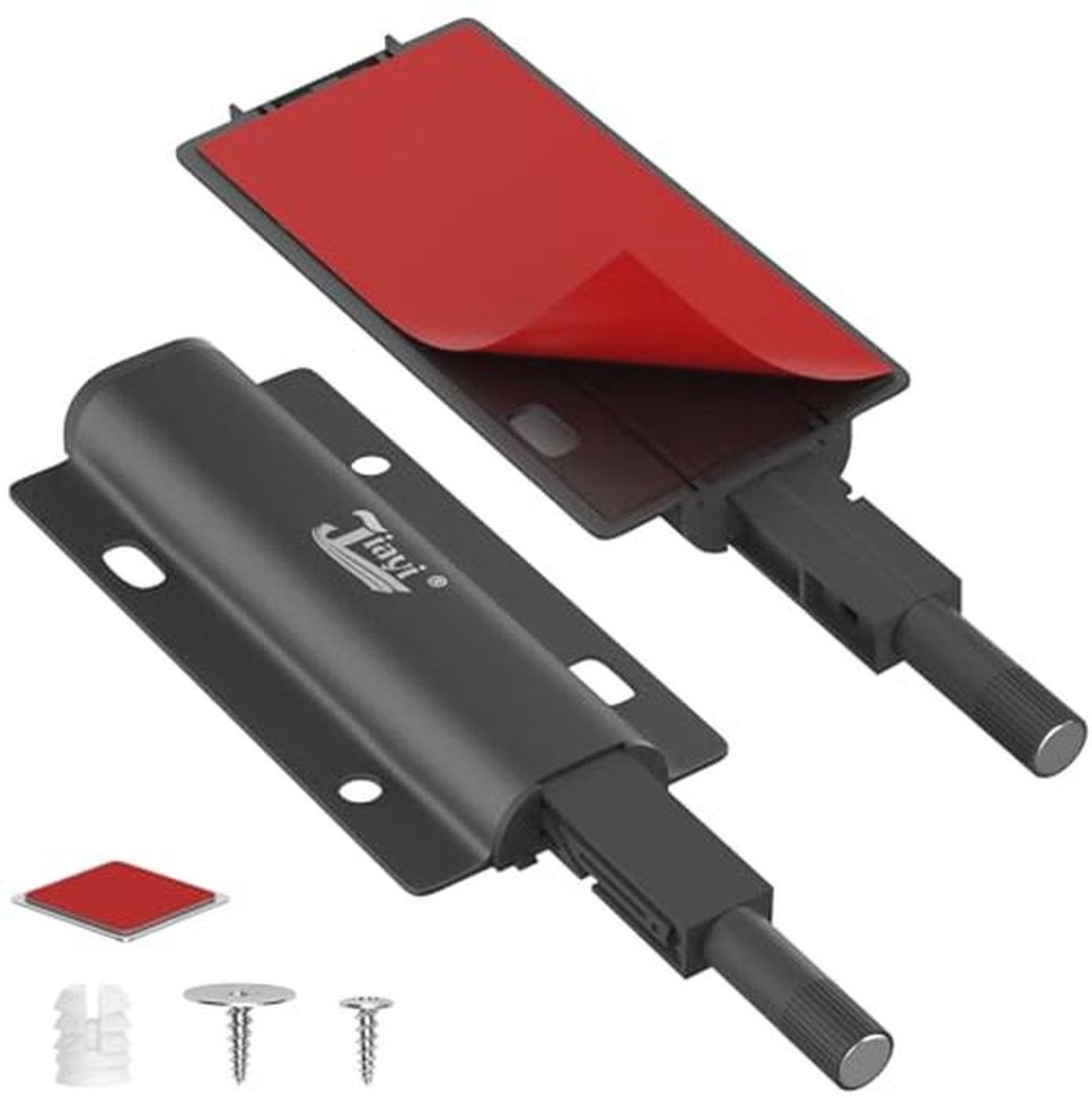 Push to Open Deur Catch - Magnetische Deursluiting voor Greeploze Kasten en Laden