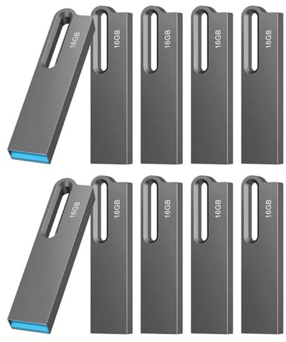 16GB USB-sticks - Multipack van 10 voor eenvoudige gegevensoverdracht