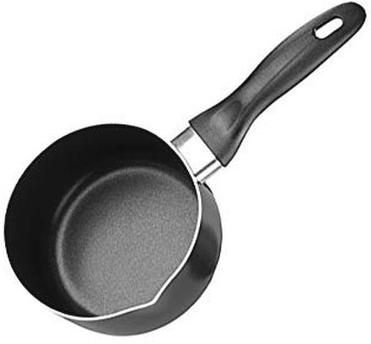 Kookpan met antiaanbaklaag voor melk en sauzen