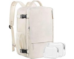 Grote Reisrugzak voor Dames - 40L Capaciteit, Laptop Rugzak voor Casual Gebruik