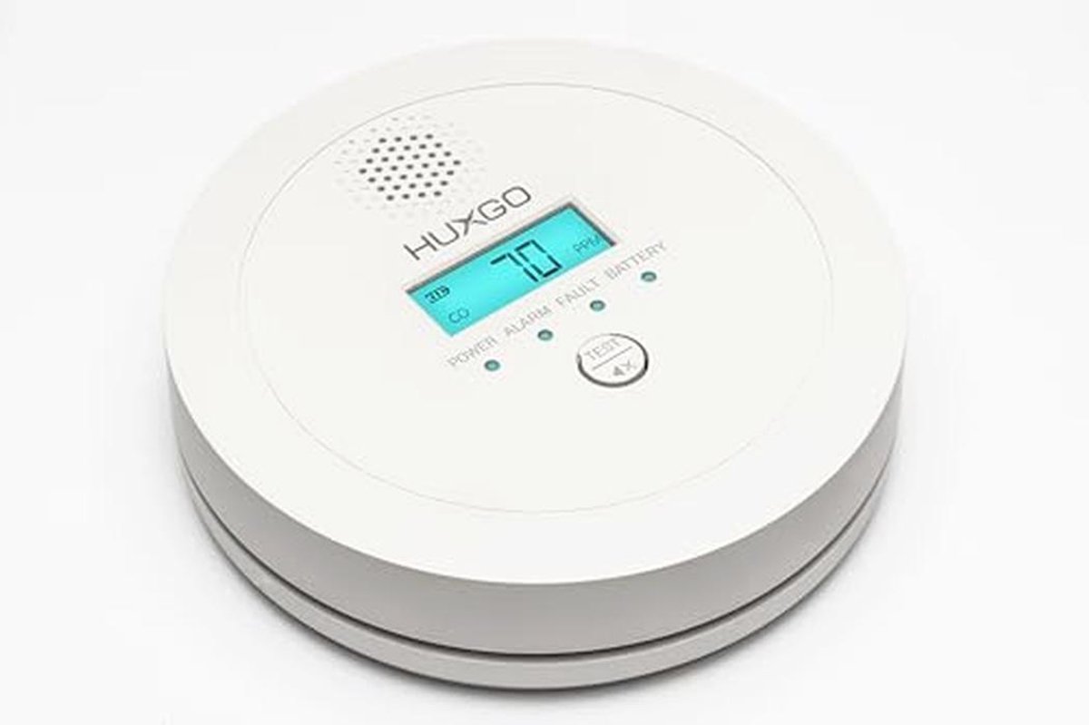 Koolmonoxidemelder met LCD-scherm en Wireless Alarm voor Thuis