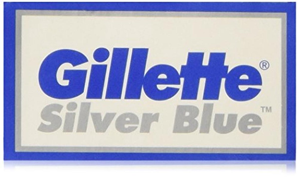 25 Silver Blue Dubbele Randen Scheermesjes – 100% Made in Rusland