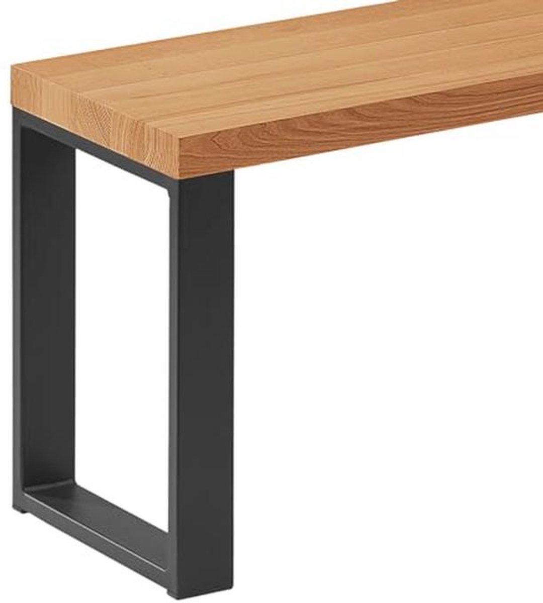 Eetkamerbank 30x100 cm met Rustieke Zitting en Stijlvolle Tafelpoten