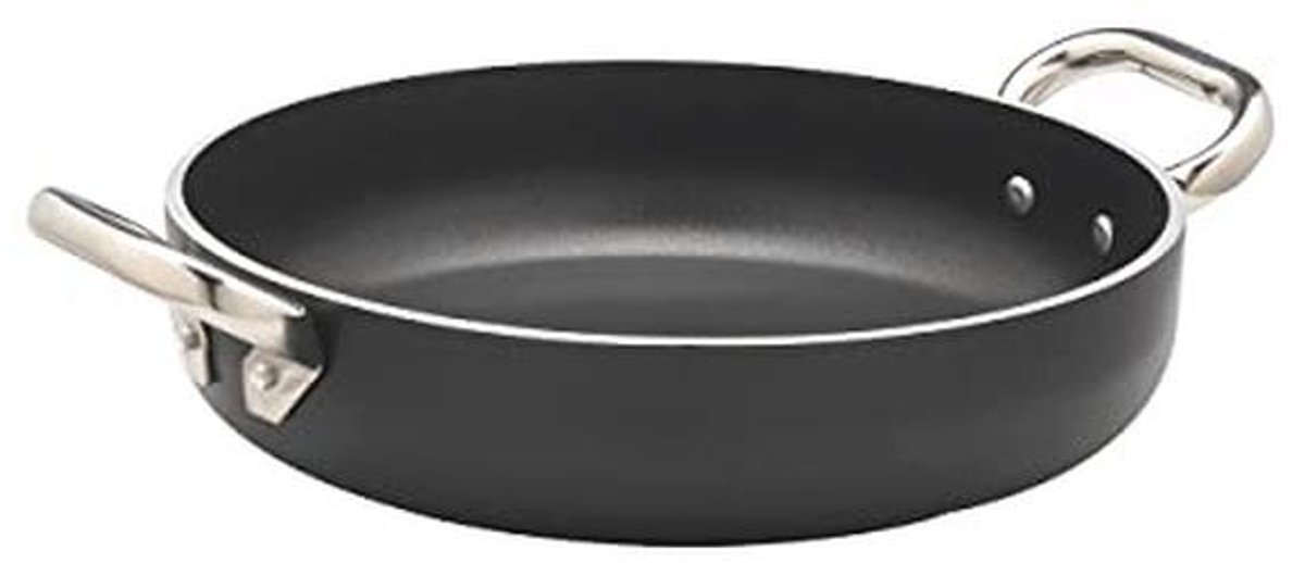 Aluminium inductie omeletpan 28 cm - Professioneel Kookgerei