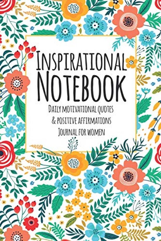 Inspirational Notebook with Positive Affirmations and Quotes for ...