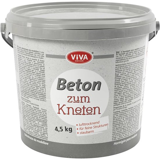Viva Decor Kneedbeton 4.5 Kg Grijs