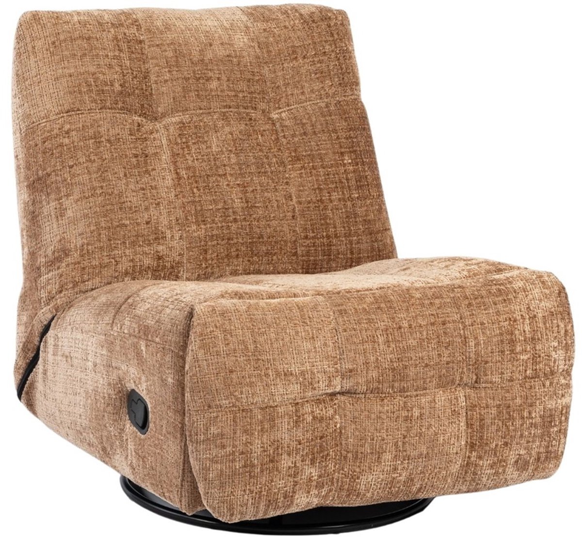 Starfurn Relaxfauteuil Chill - Lichtbruin - Draaibaar - 97x78x90cm