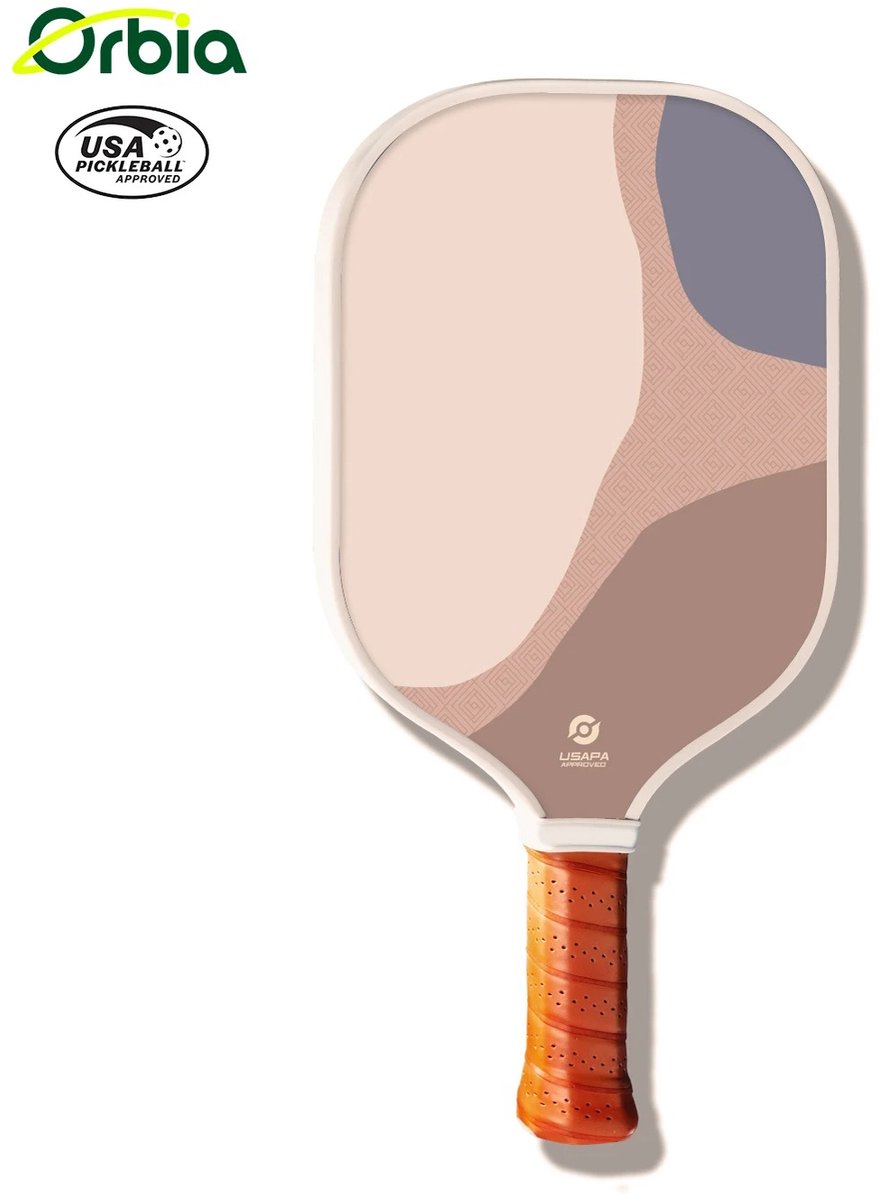 Orbia Pickleball Racket - Pickleball Paddle - Voldoet aan USA Pickleball richtlijnen - Desert