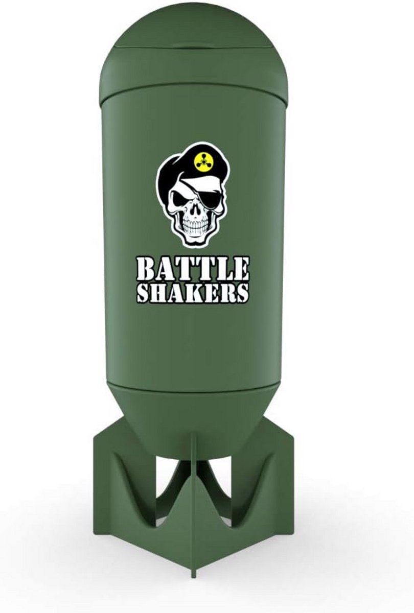 Shaker Beker 600ml met Roostersysteem voor Sport en Fitness