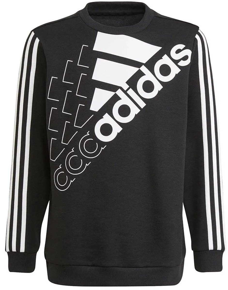 Adidas Logo Sweatshirt 3-4 Years Kinderen Zwart