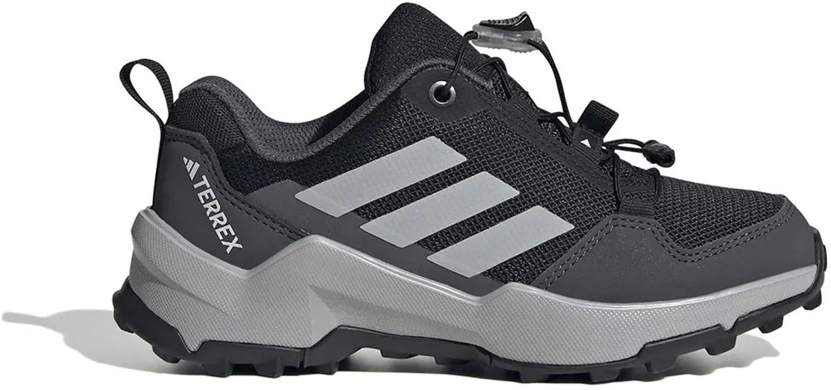 Adidas Terrex Ax4s Speed Lacing Kinderwandelschoenen 1/3 Jongens Meisjes Zwart