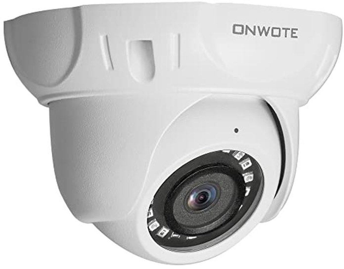 Super HD PoE IP-beveiligingscamera met audio en AI menselijke detectie - 5MP 2592x1944, Binnen/Buiten, 30,5 m IR, IP66