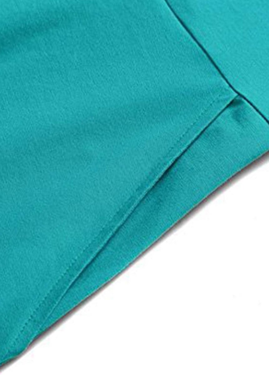Dames Zomerjurk Vintage Stijl Mouwloos Ronde Hals Casual Feestjurk