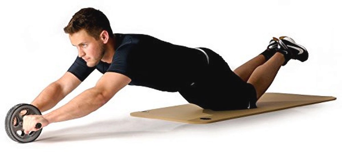 Duo Wheel Buiktrainer voor Effectieve Spiertraining