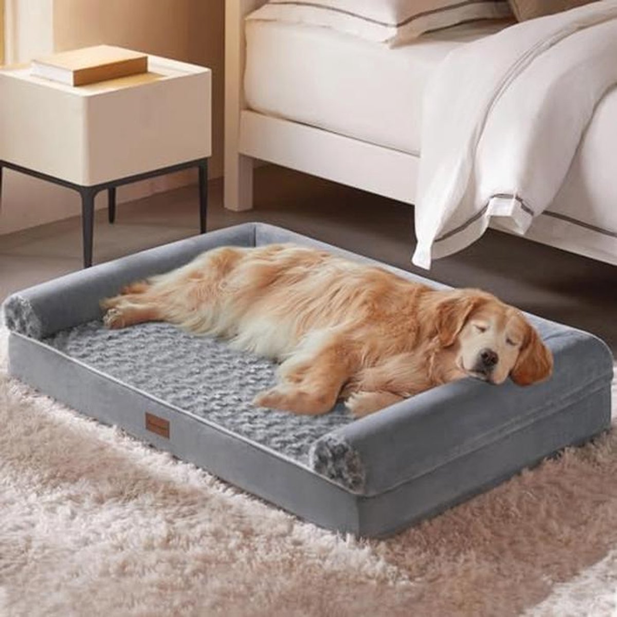 Orthopedisch Hondenbed voor Grote Honden - Wasbaar en Comfortabel