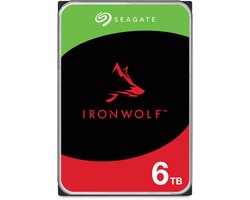 Seagate IronWolf – Interne harde schijf – NAS HDD – 256MB Cache – 6 TB