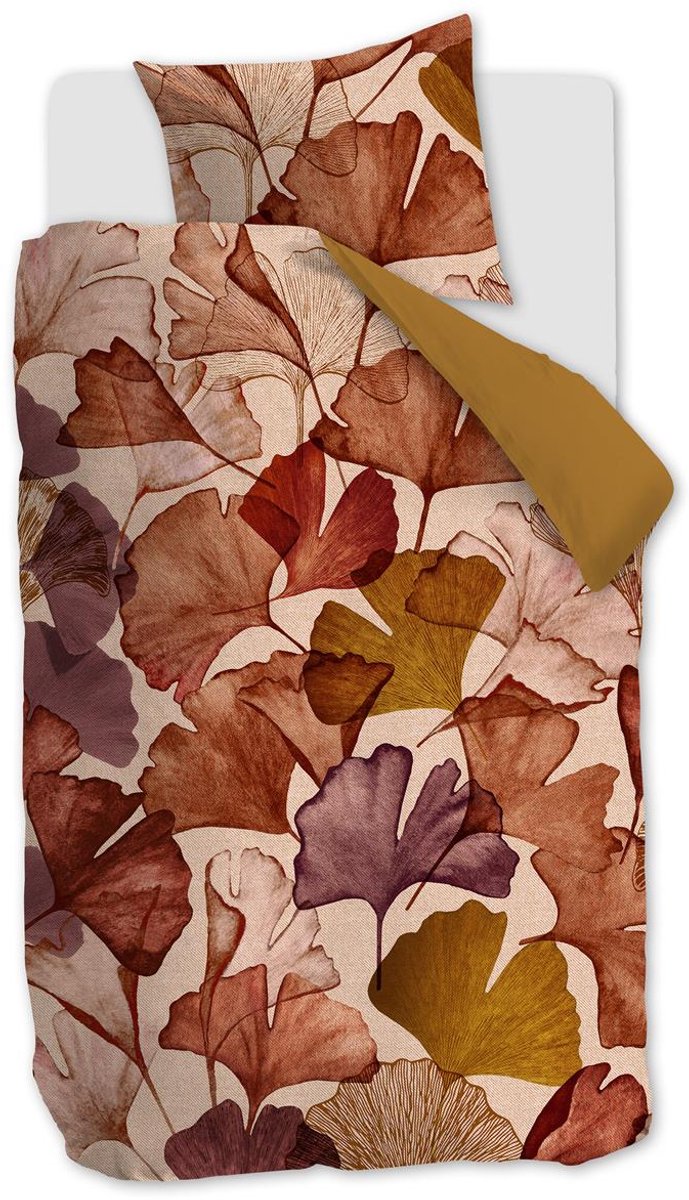 Beddinghouse Sue dekbedovertrek - Eenpersoons - 140x200/220 - Steenrood
