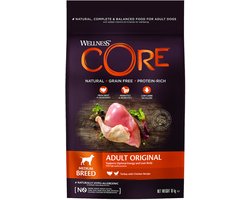 Wellness Core Grain Free Dog Original Kalkoen & Kip - Hondenvoer - 10 kg