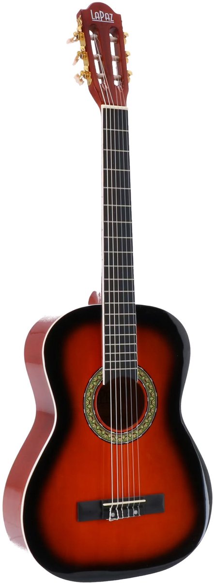LaPaz 002 SB 3/4 klassieke gitaar sunburst