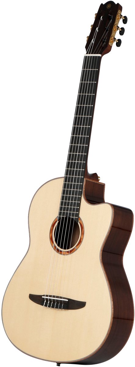 Yamaha NCX5 Naturel elektrisch-akoestische klassieke gitaar met gigbag