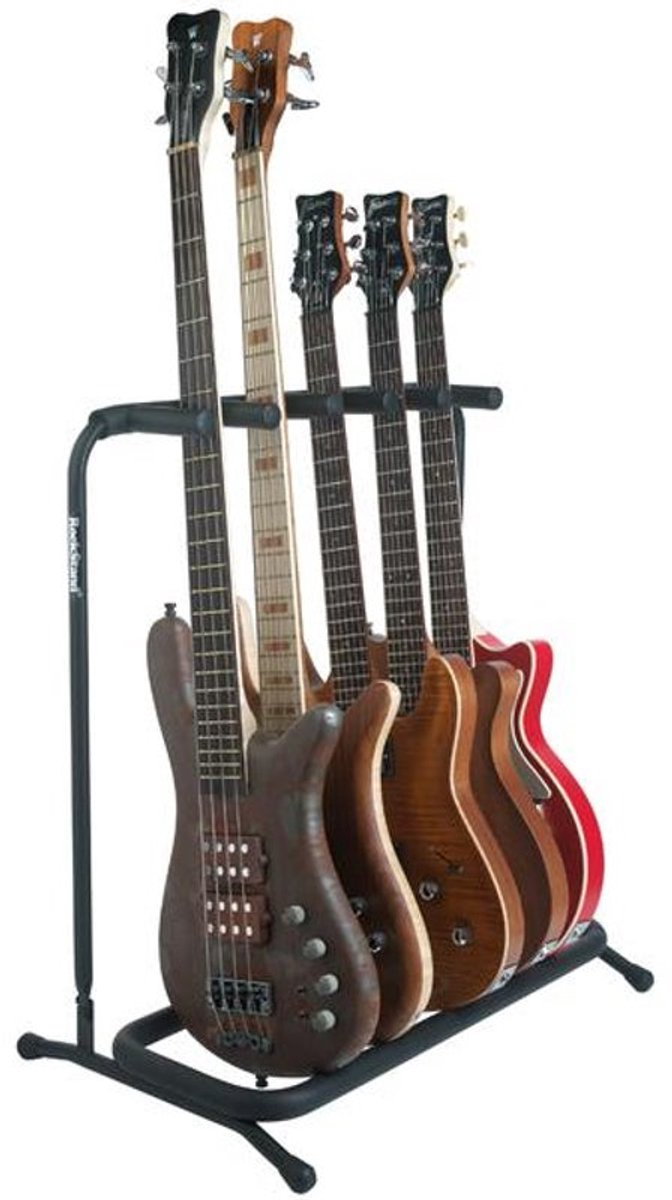 RockStand RS 20861 B2 Multi Stand voor 5 elektrische gitaren