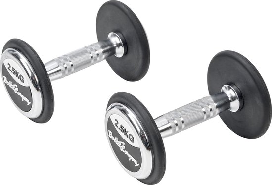 Bad Company 45 kg (2 x 22,5) rubberen hexagon studio Bad Company 45 kg (2 x 22,5) rubberen hexagon studio