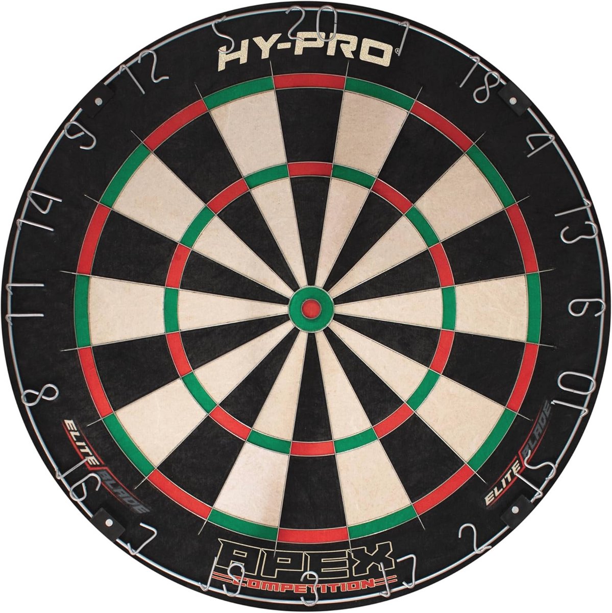 Professionele Dartbord voor Binnen en Buiten - Precisie Blade Draad en Hoogwaardige Sisal
