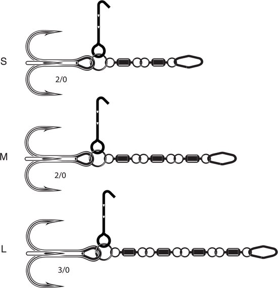 VMC Pike Chain UV Large van VMC — afbeelding 2