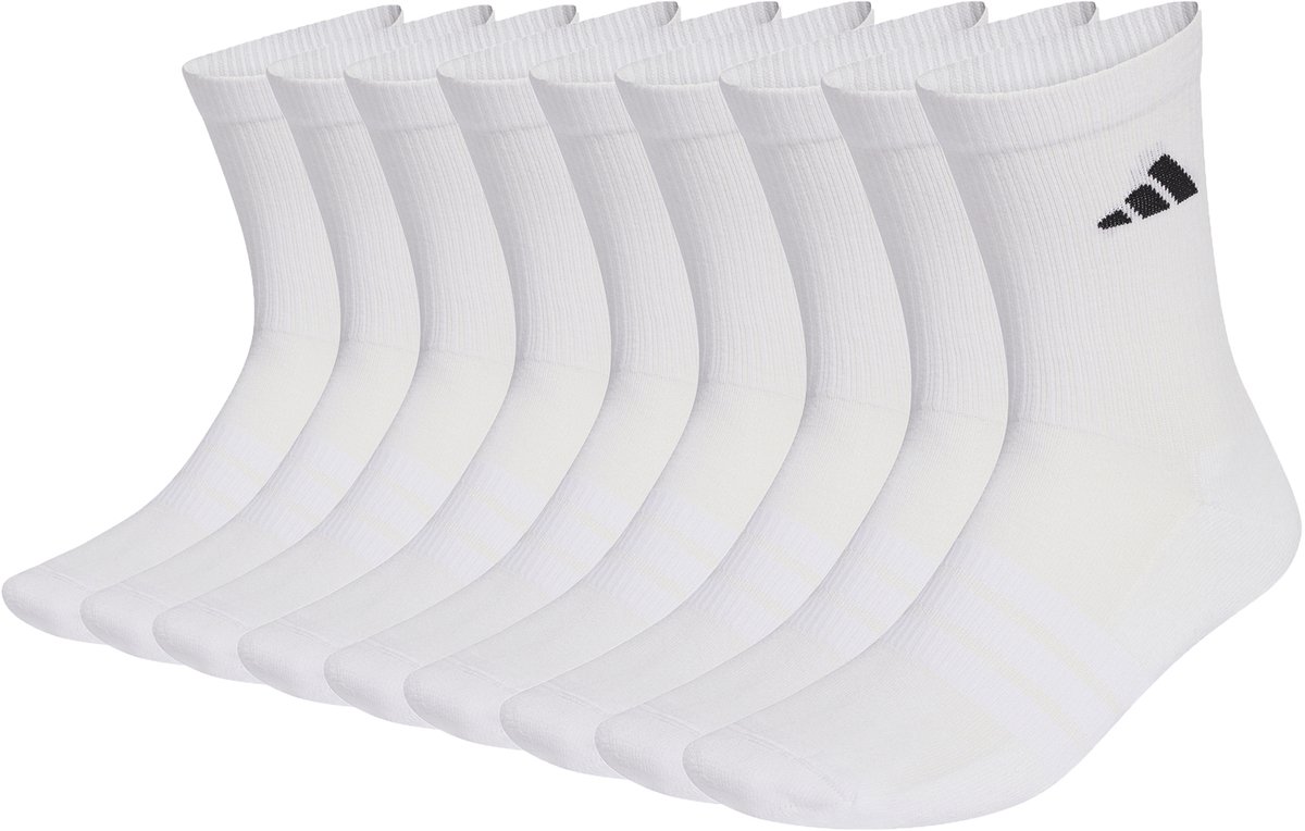 adidas CUSHIONED SPORTSWEAR CREW SOCKS 9 PAAR PACK unisex Wit