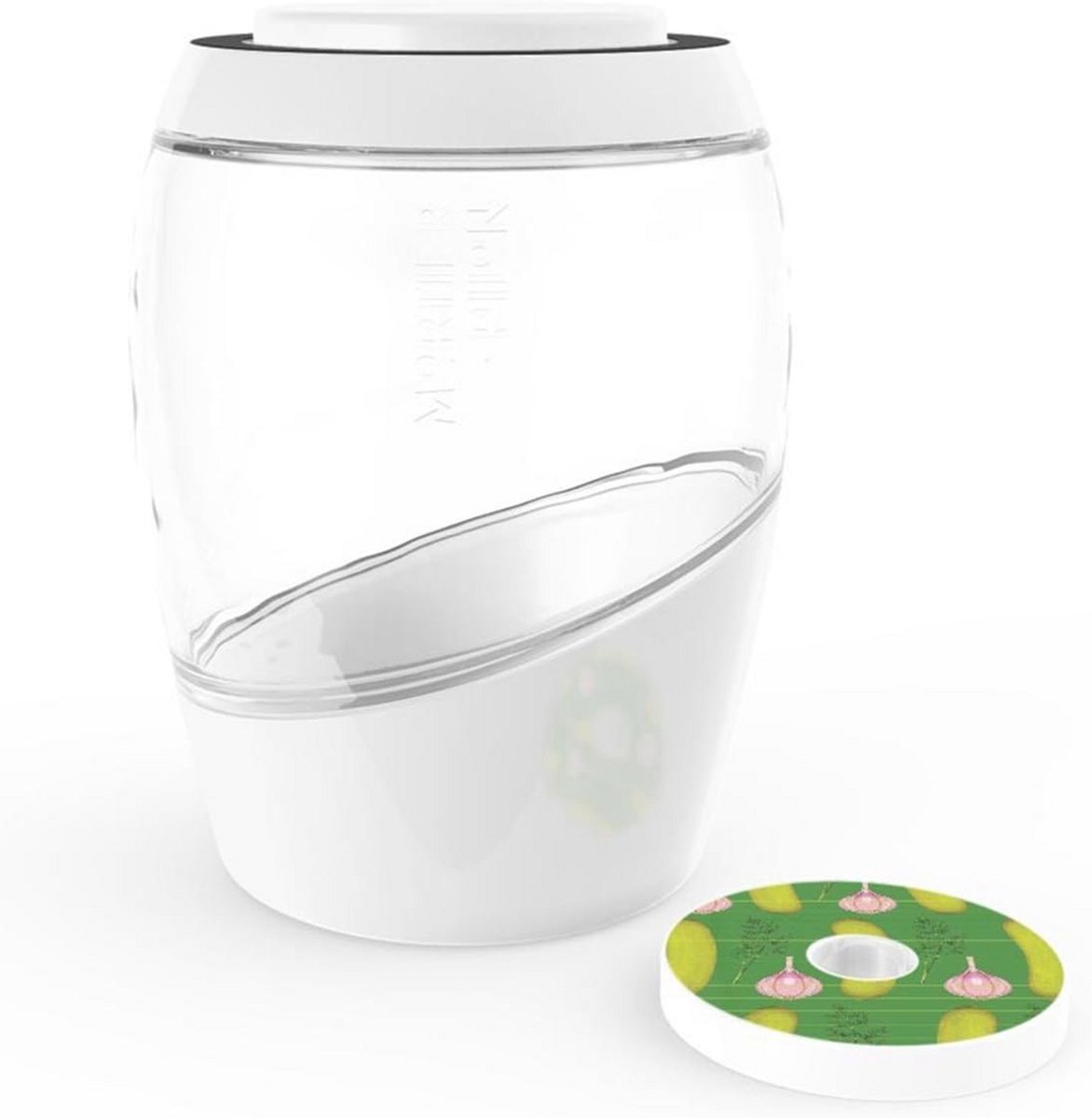 Fermentatie Pot met Stampers voor Zuurkool en Kimchi 2 Liter