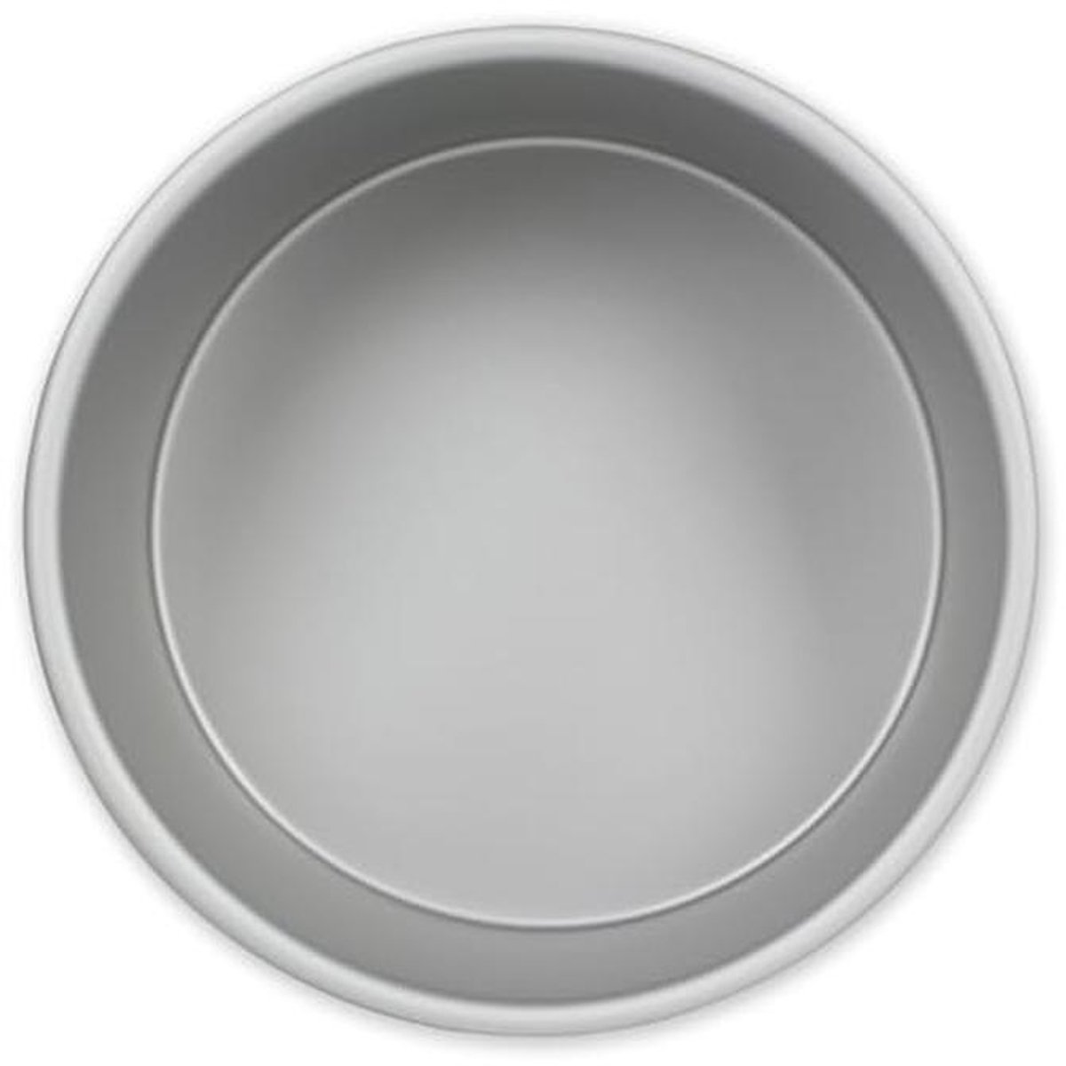 Ronde bakvorm van geanodiseerd aluminium 25 x 25 cm