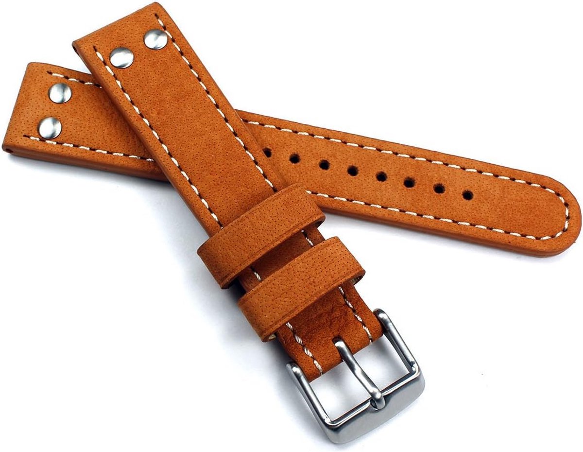 Leren Horlogeband NATO Stijl - Extra Sterk en Duurzaam