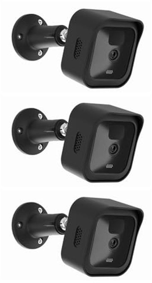 Houder voor Outdoor Camera - Muurbeugel met Beschermhoes voor Bewakingscamera (3 stuks)
