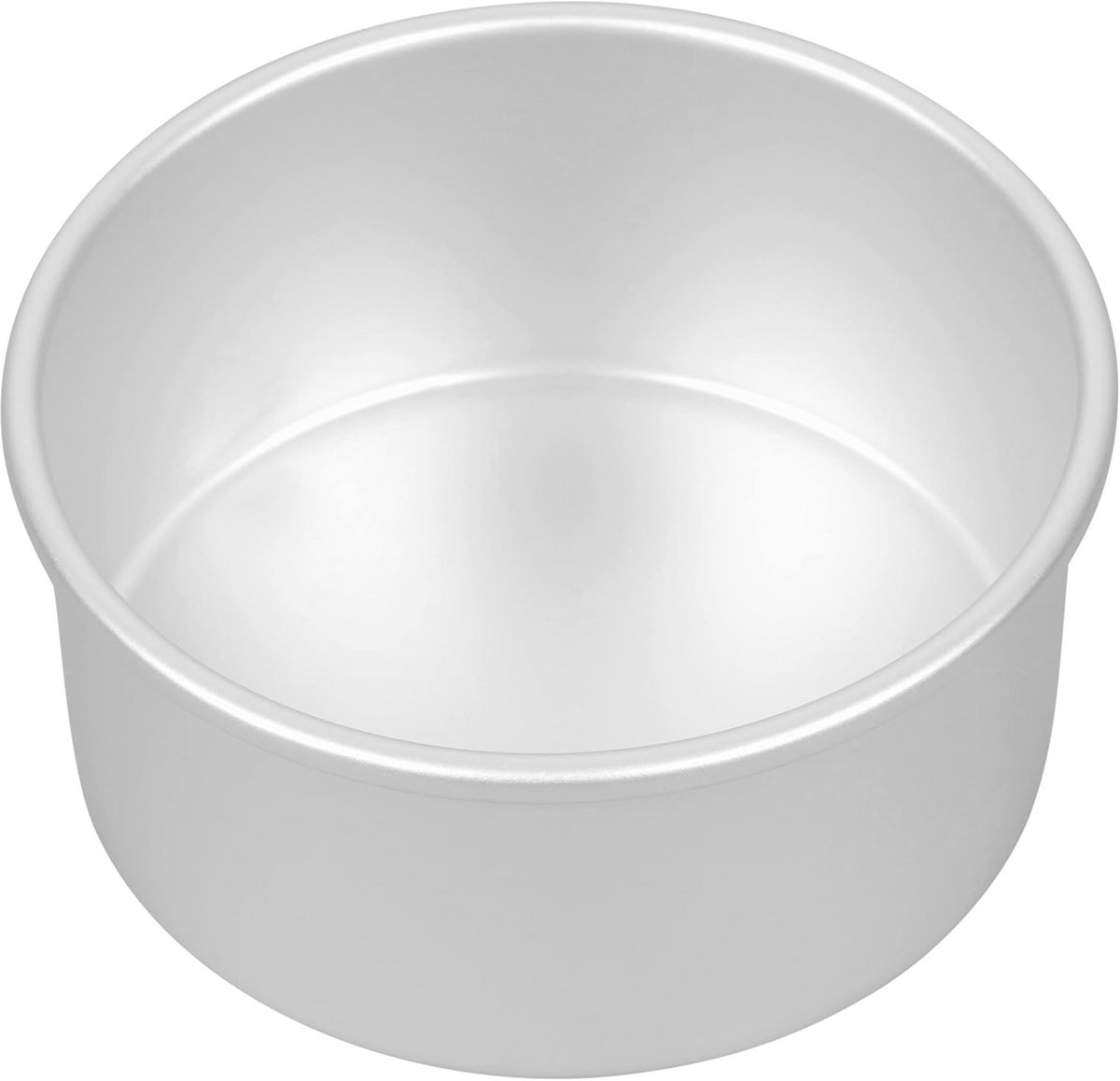 Ronde taartpan van aluminium 15 cm voor gelijkmatig bakken