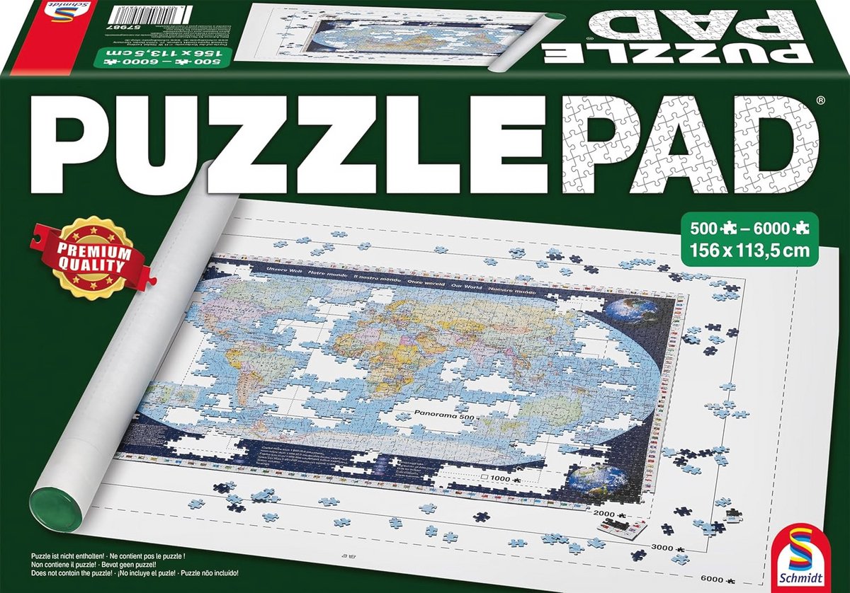 Puzzle Pad voor puzzels tot 6000 stukjes - Puzzelaccessoires