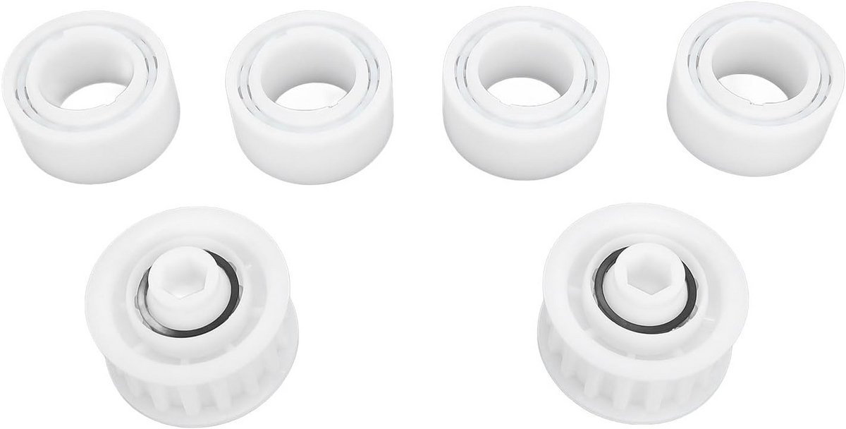 4-pack Geleiderwielen voor Robot Zwembadreiniger Vervangende Onderdelen met Trekversnellingen