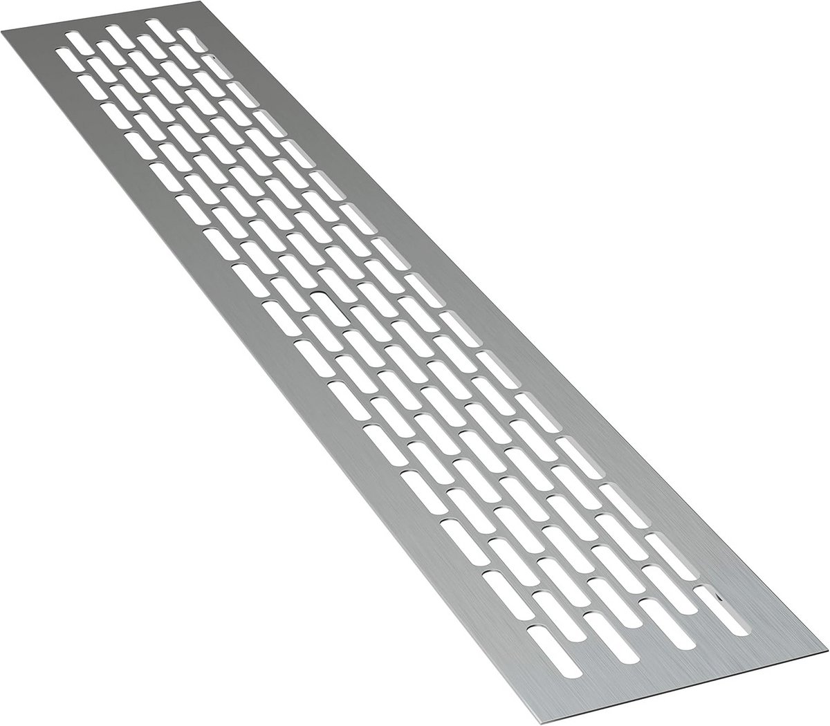 Aluminium Ventilatiegrille - Rechthoekig 48 x 8 cm | Uitlaatventiel