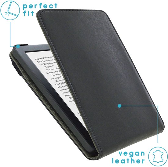 imoshion E-reader Hoesje - Geschikt voor Kobo Clara HD - Stand Flipcase - Zwart van iMoshion — afbeelding 2