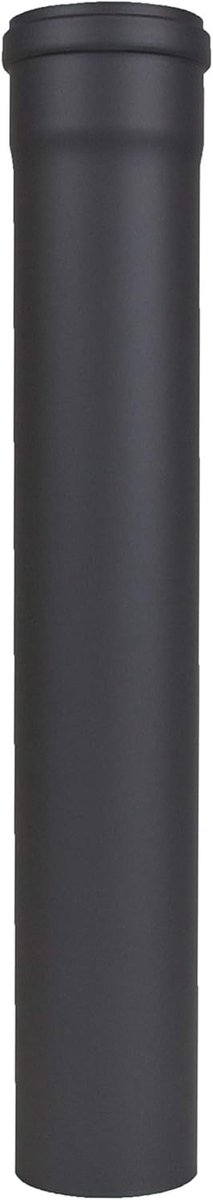 Pellebuisverlenging 500 mm, diameter 80 mm - Rookpijpverlenging voor Pelletkachels