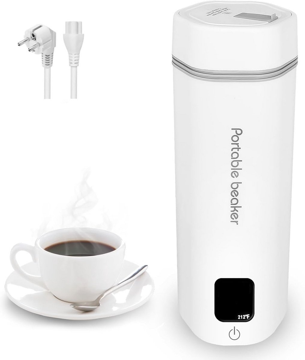 Kleine Reisketel 350ml voor Reizen en Hotel - Universele Voltage 100-240V